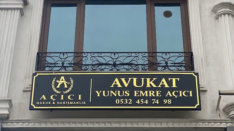 Açıcı Hukuk ve Danışmanlık-Avukat Yunus Emre AÇICI