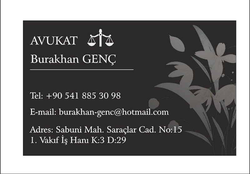Avukat Burakhan GENÇ