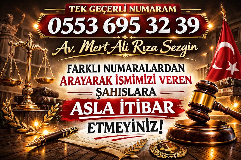 Avukat Mert Ali Rıza Sezgin - İzmir Boşanma Avukatı