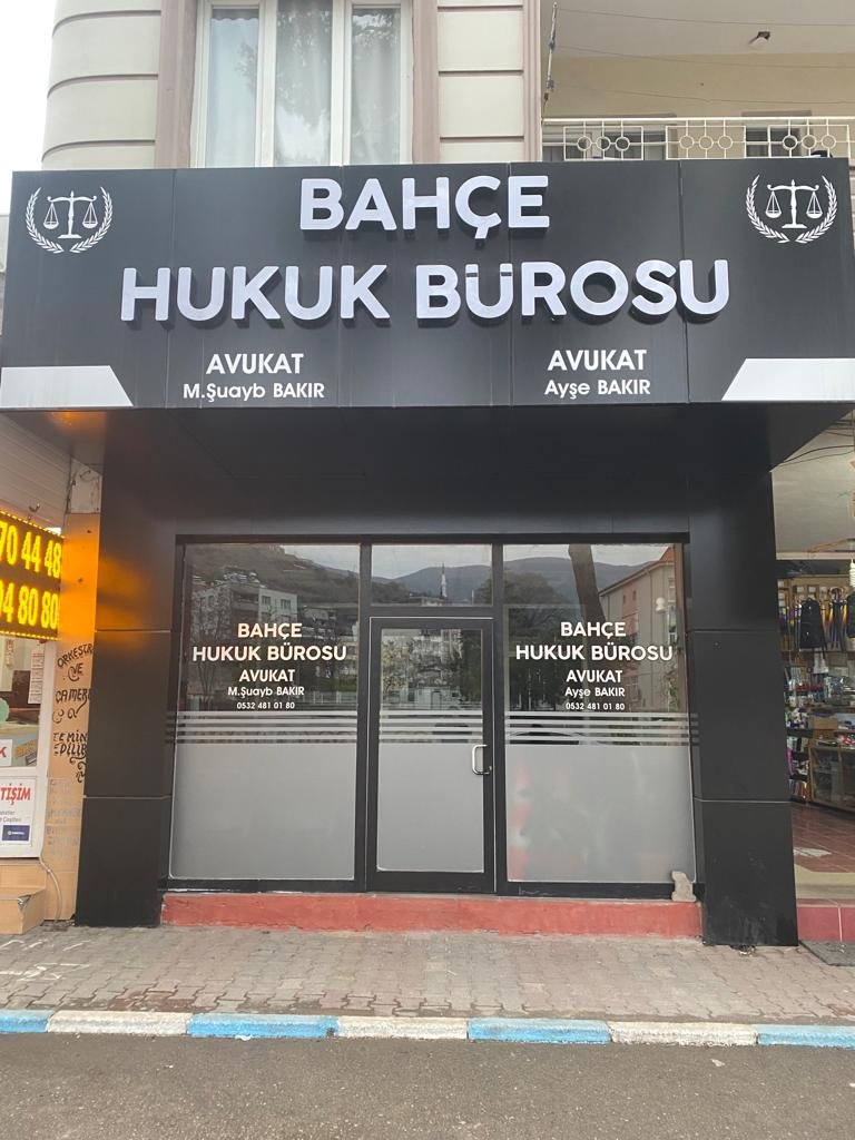BAHÇE HUKUK BÜROSU