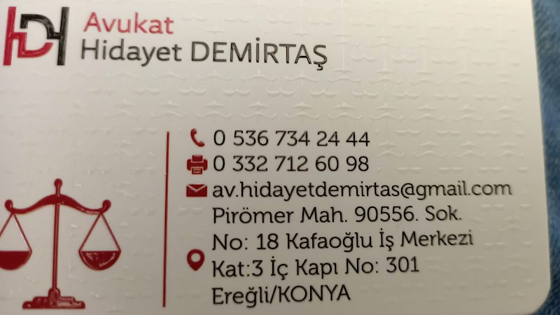 Avukat Hidayet Demirtaş