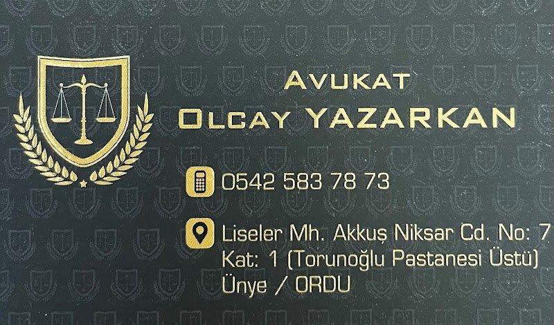 Avukat Olcay Yazarkan