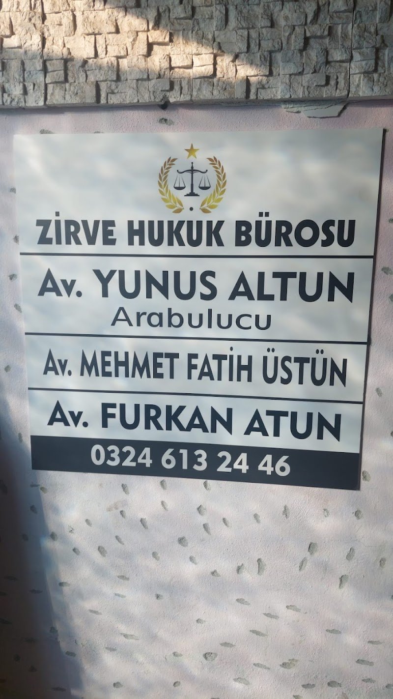Zirve Hukuk Bürosu Tarsus