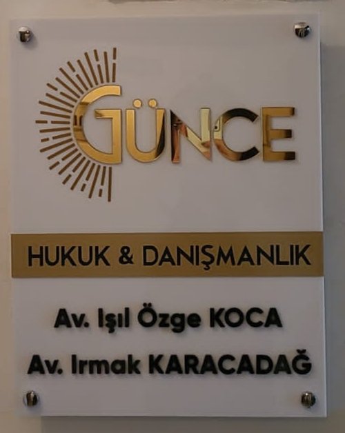 Günce Hukuk & Danışmanlık | Av. Işıl Özge KOCA - Av. Irmak KARACADAĞ | ANKARA AVUKAT