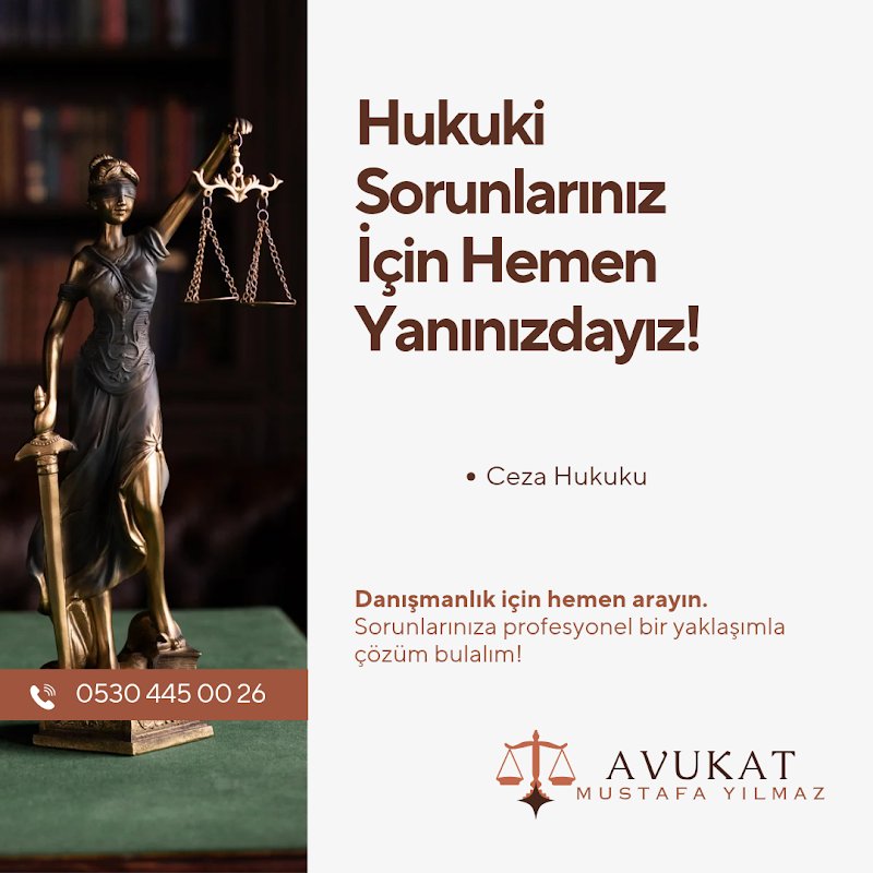 Ceza Avukatı Mustafa Yılmaz - Ağır Ceza Avukatı - İstanbul Avukat - Fatih Avukat