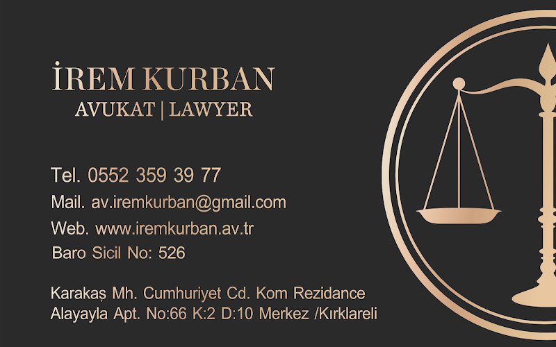 Avukat İrem KURBAN