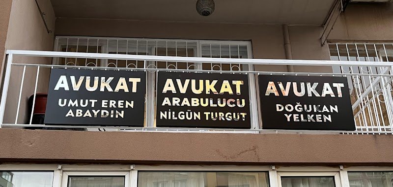 Avukat & Arabulucu Nilgün Turgut - Avukat Umut Eren Abaydın - Avukat Doğukan Yelken