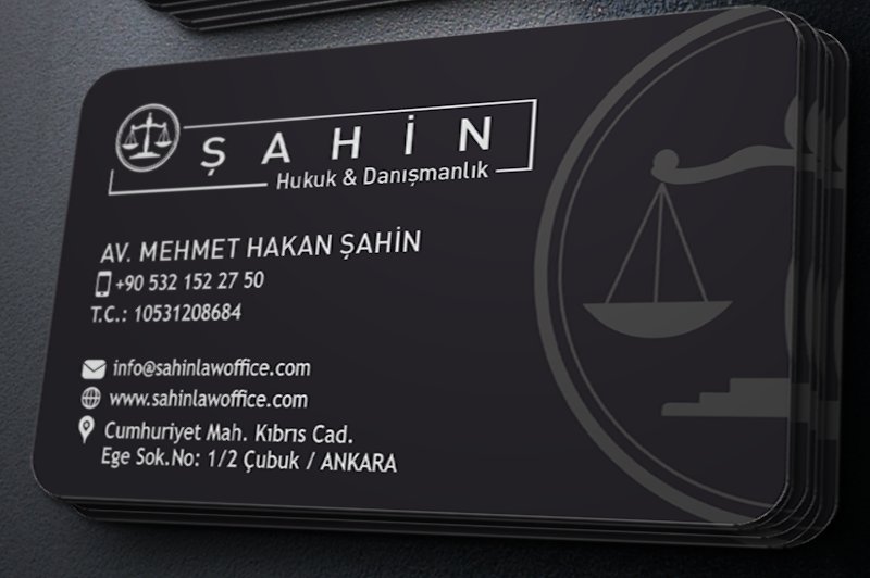 Șahin Hukuk & Danıșmanlık, Avukat Mehmet Hakan Şahin