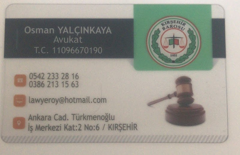 Avukat Osman Yalçınkaya