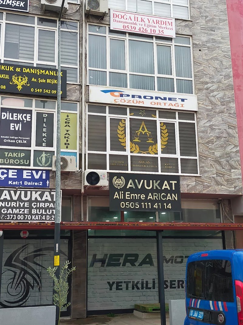 EDREMİT AVUKAT ARICAN HUKUK VE DANIŞMANLIK - Ceza, Ağır Ceza, Miras, Tazminat, Boşanma, Göçmen, İcra ve Avukatlık Danışma
