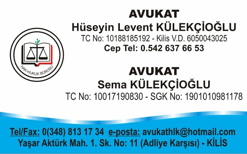 Avukat Hüseyin Levent Külekçioğlu