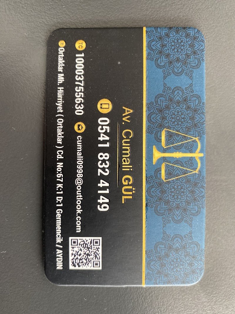 Avukat Cumali GÜL Hukuk Bürosu