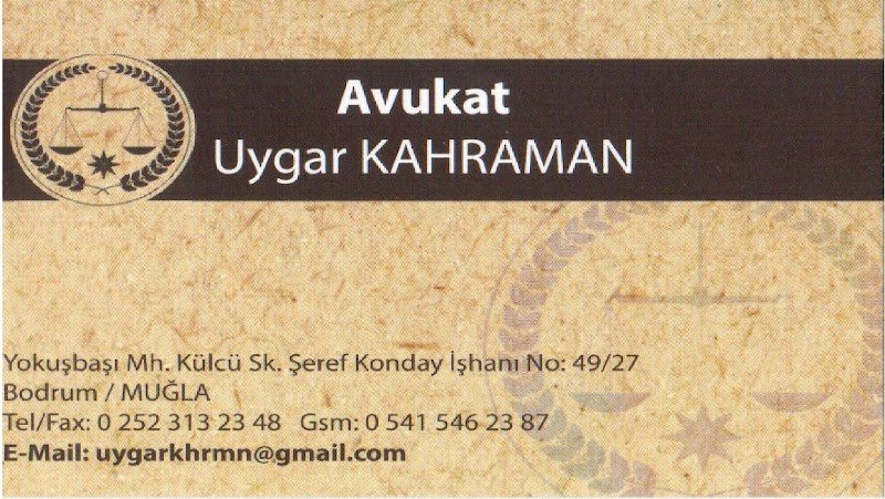 Uygar KAHRAMAN Avukatlık Bürosu
