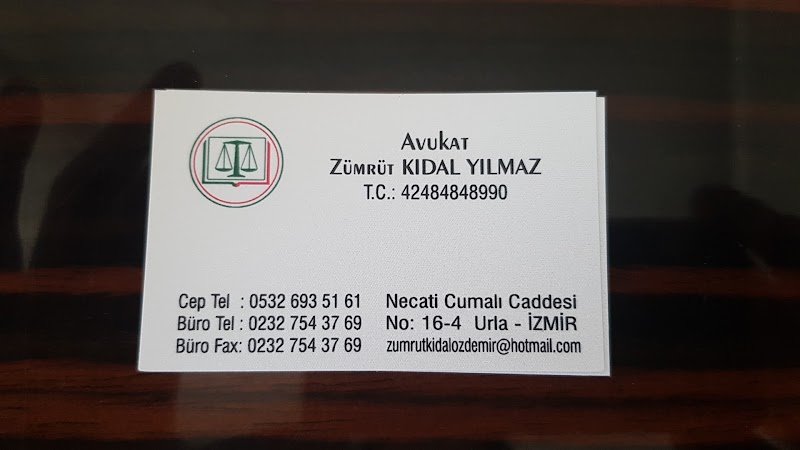 Avukat Zümrüt Kıdal Yılmaz