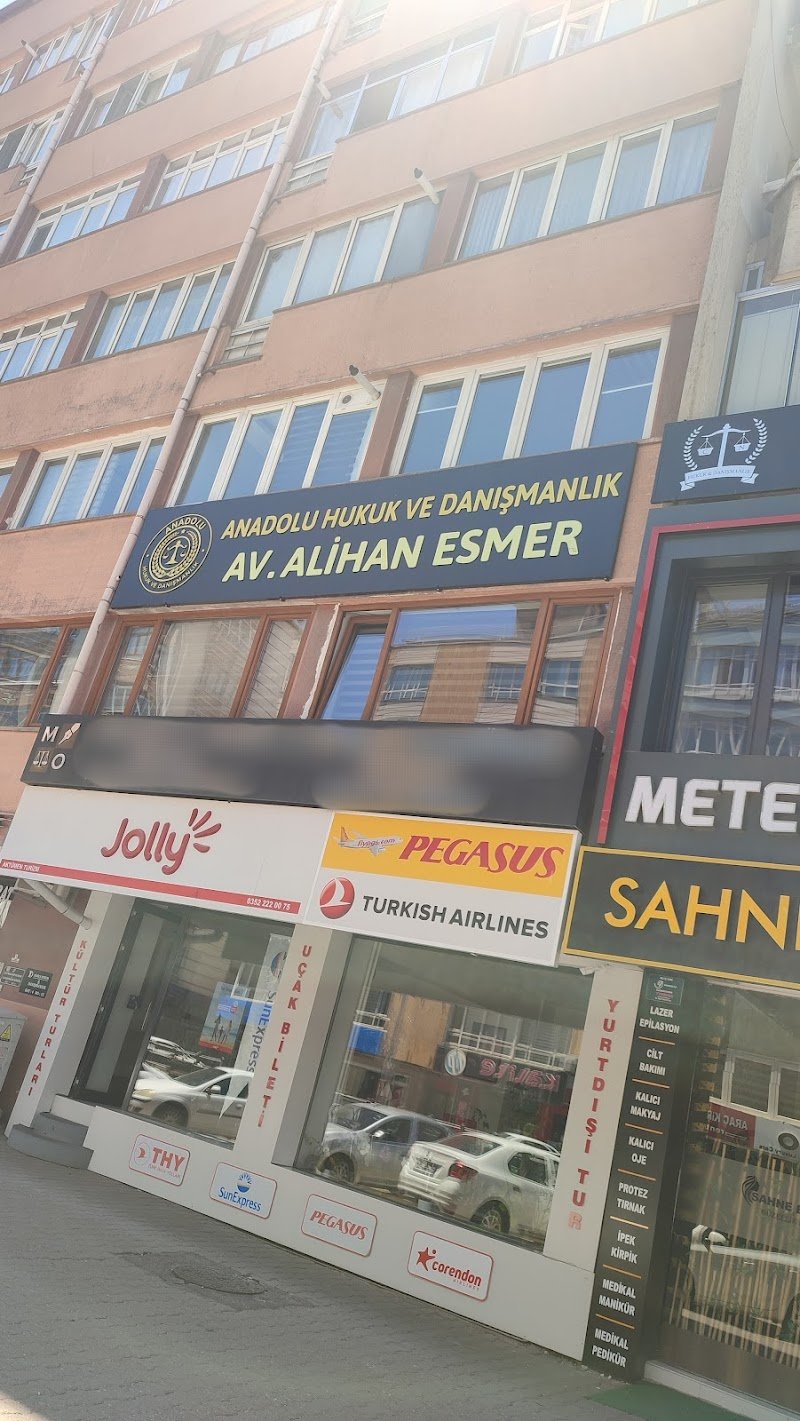 Anadolu Hukuk Ve Danışmanlık Av. Alihan ESMER