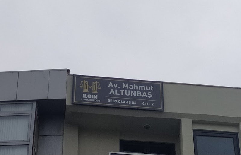 Avukat Mahmut ALTUNBAŞ Ilgın Hukuk Bürosu