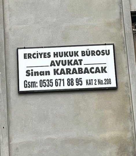 Avukat Sinan Karabacak
