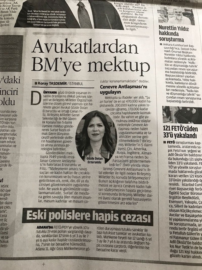 AV. GÖZDE DOLAN ERZURUMLU