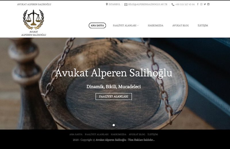 Avukat Alperen Salihoğlu