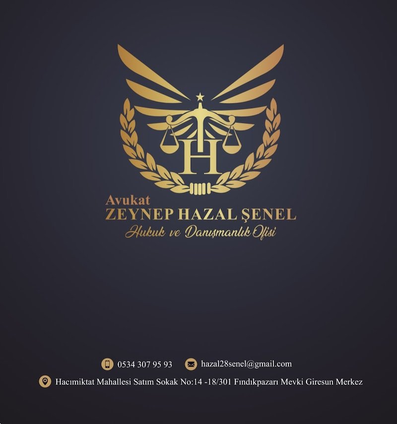 Av.Zeynep Hazal ŞENEL Hukuk ve Danışmanlık