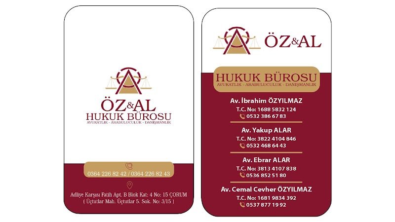 Av. İbrahim ÖZYILMAZ - Av. Yakup ALAR - Av. Cemal Cevher ÖZYILMAZ