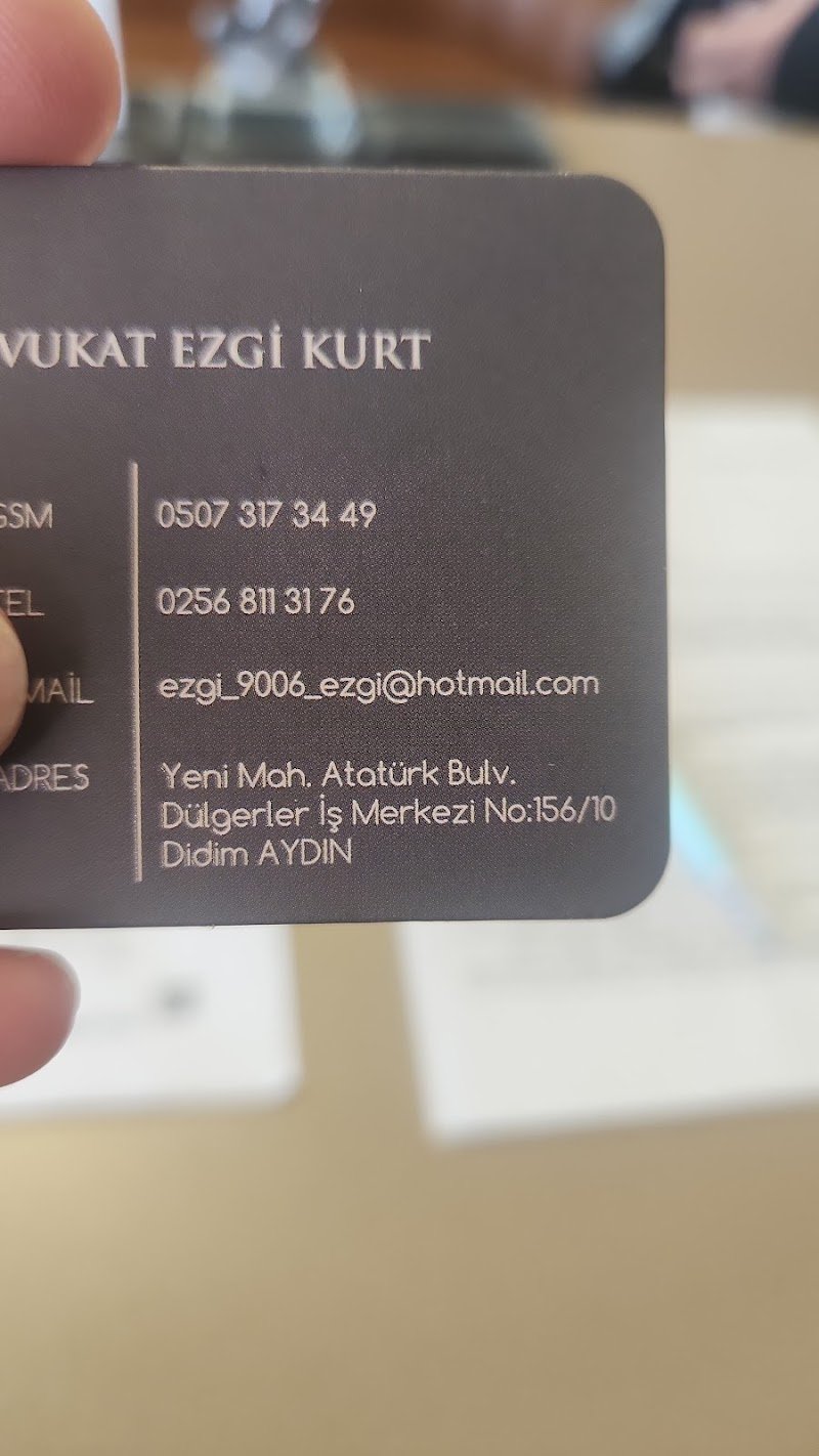 KURT HUKUK BÜROSU-Av.Ezgi KURT
