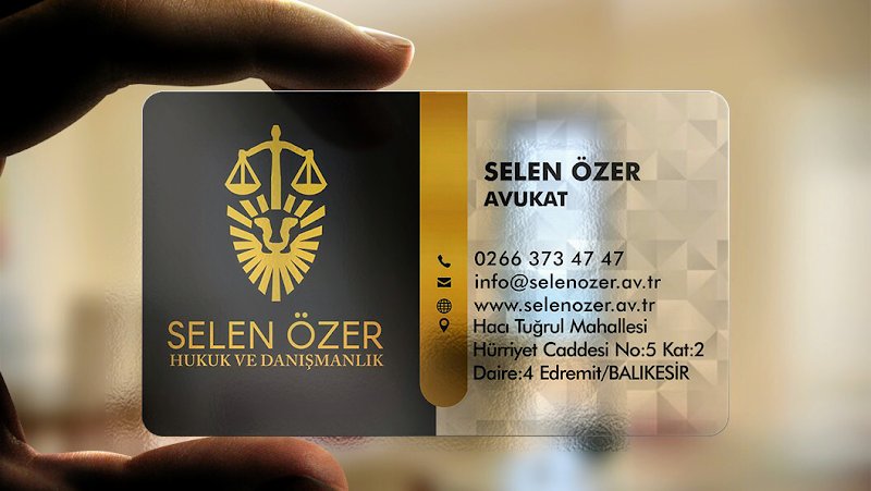 EDREMİT AVUKAT SELEN ÖZER HUKUK VE DANIŞMANLIK