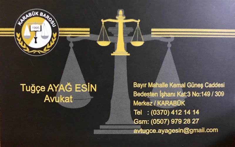TUĞÇE AYAĞ ESİN HUKUK BÜROSU
