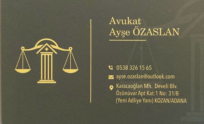 Özaslan Hukuk Bürosu