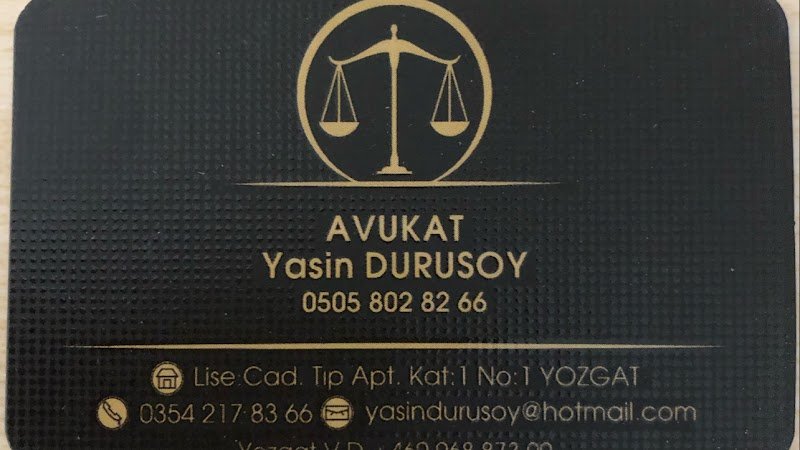 Avukat Yasin Durusoy