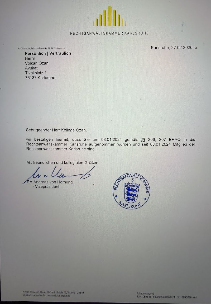 Ankara Avukat Volkan OZAN, Ozan Hukuk Bürosu