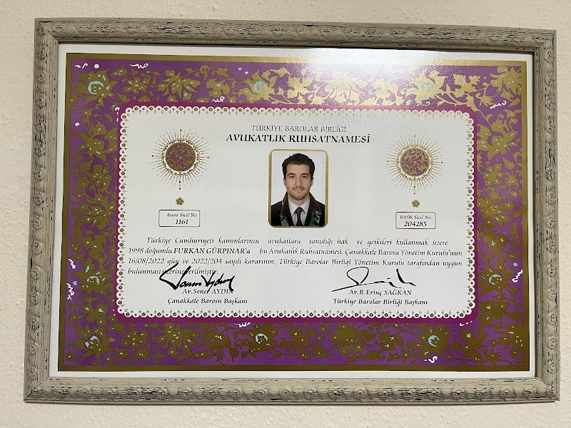 Avukat Furkan Gürpınar
