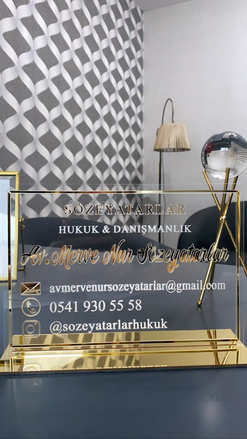 Sözeyatarlar Hukuk&Danışmanlık ( Avukat Merve Nur SÖZEYATARLAR )