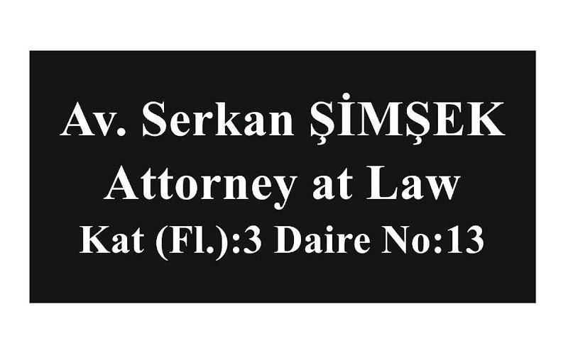 Avukat Serkan Şimşek