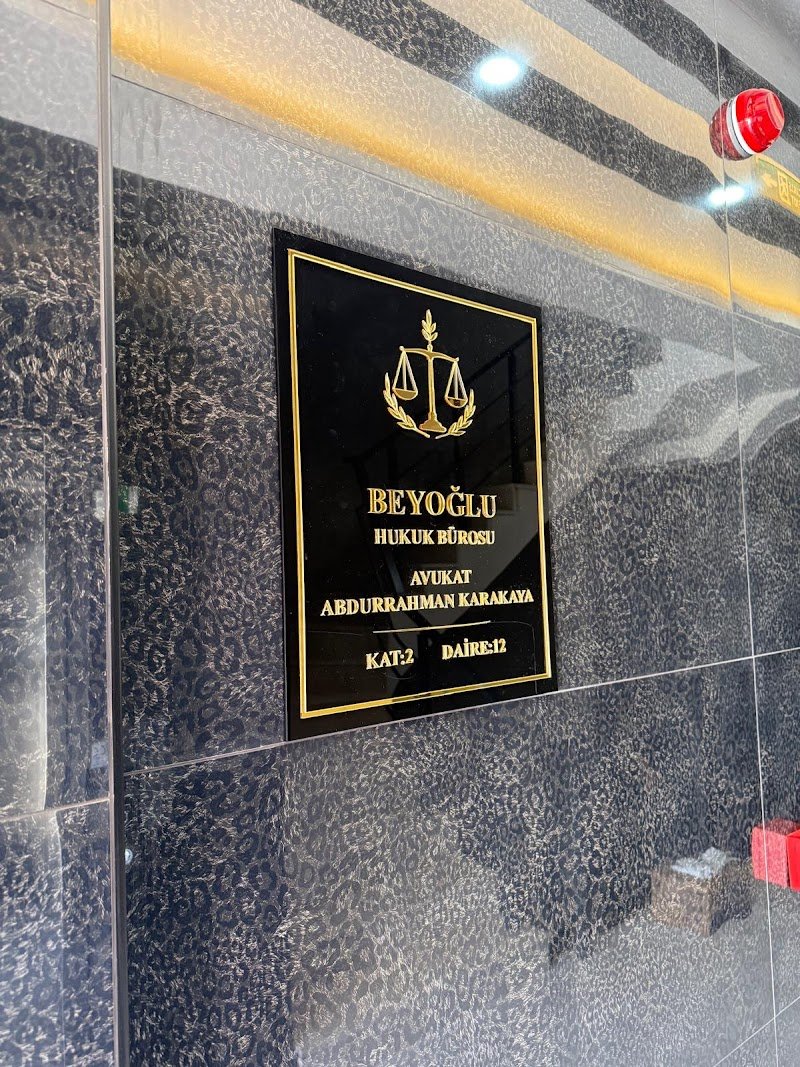 Beyoğlu Hukuk Bürosu Av. Abdurrahman Karakaya