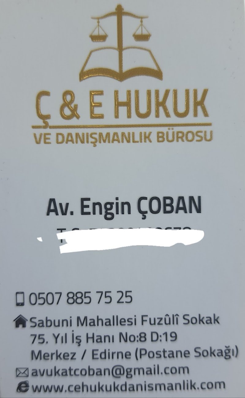 AVUKAT ENGİN ÇOBAN