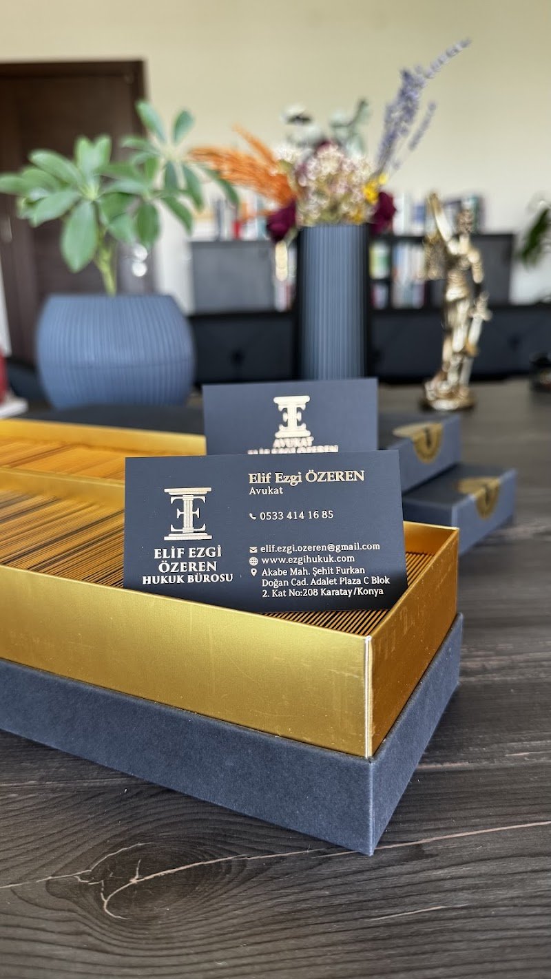 Avukat Elif Ezgi Özeren Hukuk Bürosu- Konya Avukat