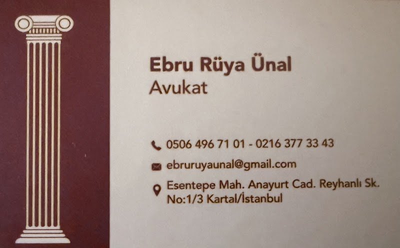 Ünal Hukuk Bürosu - Av. Ebru Rüya Ünal