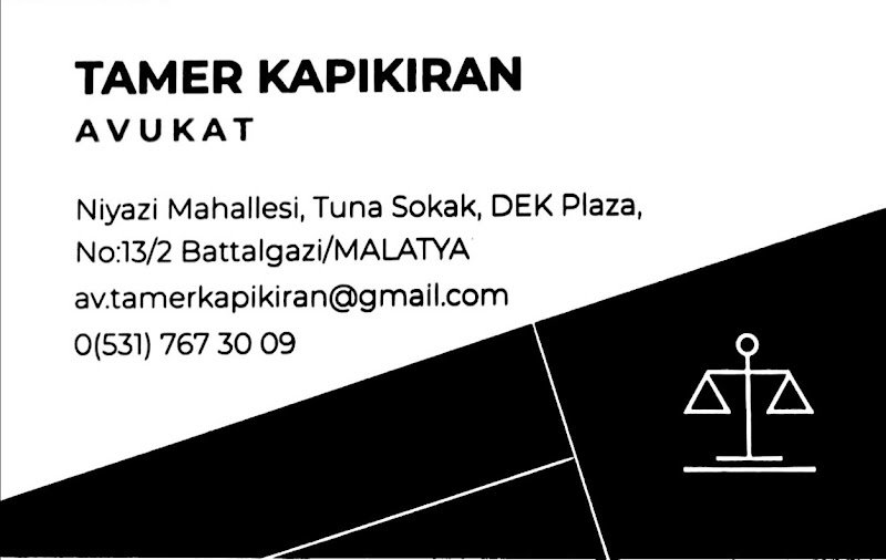 Avukat Tamer Kapıkıran