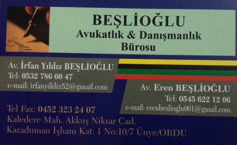 Beşlioğlu Avukatlık & Danışmanlık Bürosu